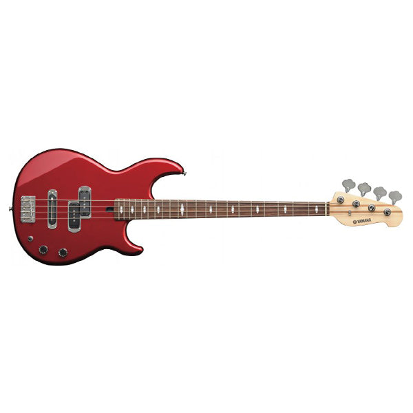 Yamaha BB424 4 String Maple SS Pickup Electric Bass Guitar - Red