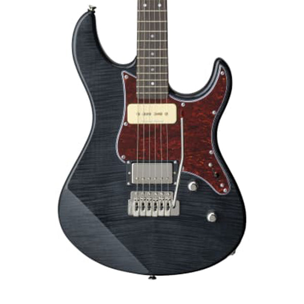 Yamaha PAC611VFM Alder Maple Humbucker Electric Guitar Black (PAC611 PAC611VFM)