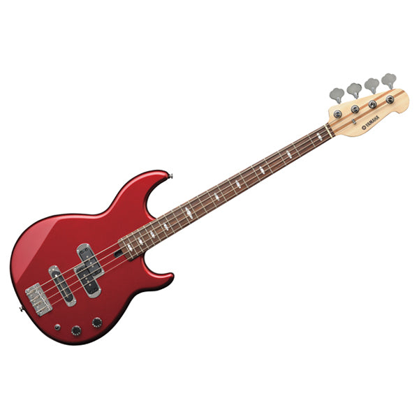 Yamaha BB424 4 String Maple SS Pickup Electric Bass Guitar - Red