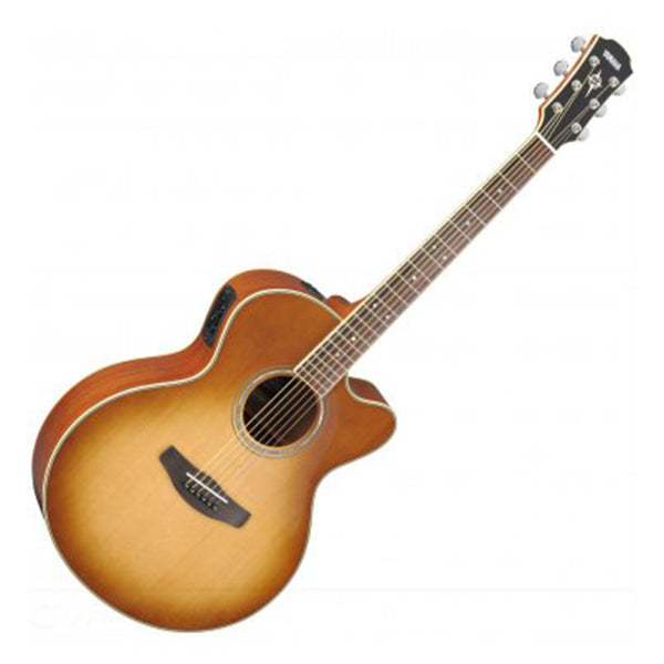 Yamaha CPX700II 41" Medium Jumbo Solid Spruce Top Acoustic Electric Guitar With Pickup Sand Burst (CPX700)