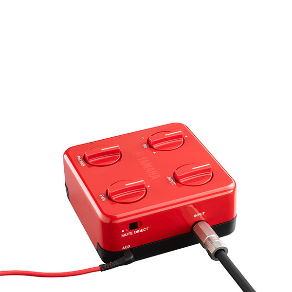 Yamaha SC-01 Session Cake Portable Mixer and Audio Interface for Electric Guitar - Red (SC01 SC 01)
