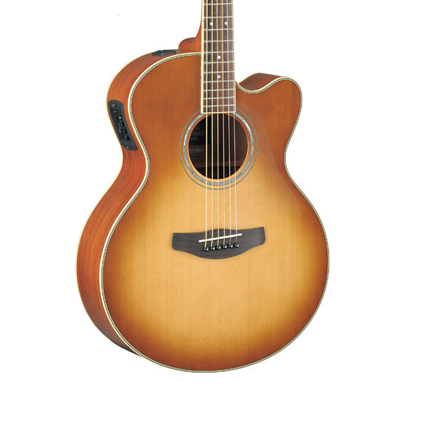 Yamaha CPX700II 41" Medium Jumbo Solid Spruce Top Acoustic Electric Guitar With Pickup Sand Burst (CPX700)
