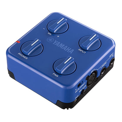 Yamaha SC-02 Session Cake Portable Mixer & Audio Interface for Acoustic, Bass Guitar, Keyboard & Drum - Blue (SC02 SC 02)