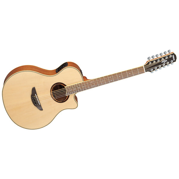 Yamaha CPX700II-12 42" Medium Jumbo Solid Spruce Top Acoustic Electric Guitar Natural (CPX700 12)