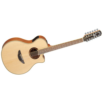 Yamaha CPX700II-12 42" Medium Jumbo Solid Spruce Top Acoustic Electric Guitar Natural (CPX700 12)