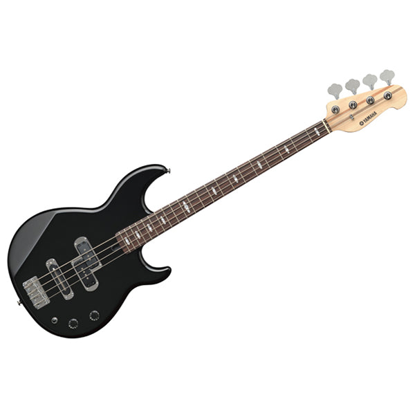 Yamaha BB424 4 String Maple SS Pickup Electric Bass Guitar - Black (BB 424)
