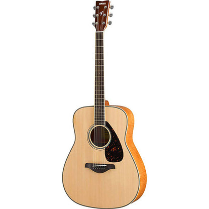 Yamaha FG840 41" Dreadnought Solid Sitka Spruce Top Acoustic Guitar Natural (FG 840)