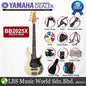Yamaha BB2025X Alder 3P Maple 5 String Electric Bass Guitar Vintage White (BB 2025X)