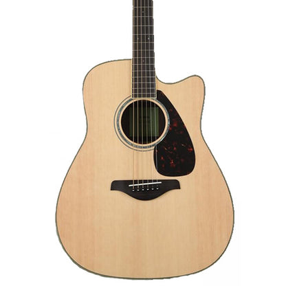 Yamaha FGX820C 41'' Dreadnought Solid Spruce Acoustic Electric Guitar With Pickup - Natural