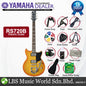 Yamaha RS720B Flame Maple Top HH Pickup Electric Guitar Wall Fade with Gig Bag (RS 720B)