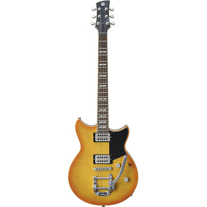 Yamaha RS720B Flame Maple Top HH Pickup Electric Guitar Wall Fade with Gig Bag (RS 720B)