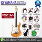 Yamaha PAC112JL Left Handed Alder HSS Electric Guitar - Yellow Natural Satin (PAC 112JL)