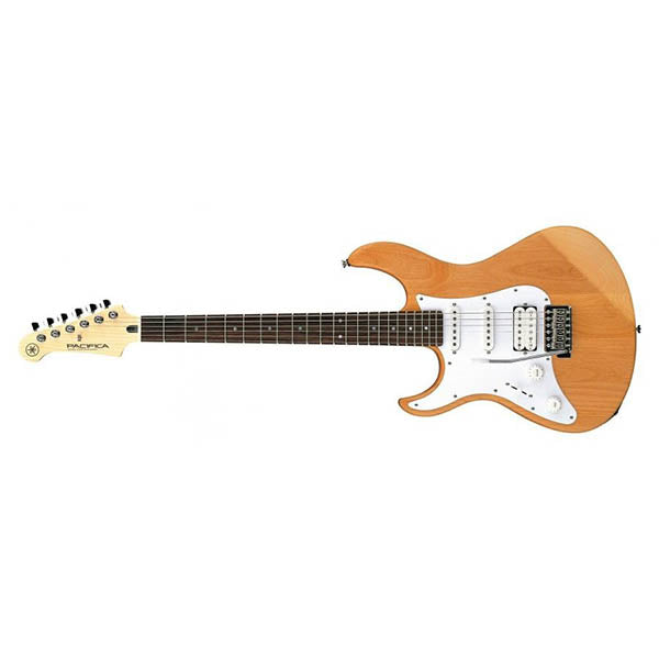 Yamaha PAC112JL Left Handed Alder HSS Electric Guitar - Yellow Natural Satin (PAC 112JL)