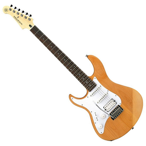 Yamaha PAC112JL Left Handed Alder HSS Electric Guitar - Yellow Natural Satin (PAC 112JL)