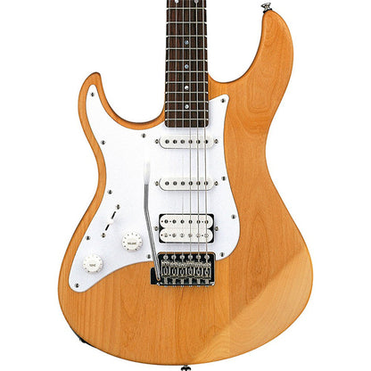 Yamaha PAC112JL Left Handed Alder HSS Electric Guitar - Yellow Natural Satin (PAC 112JL)