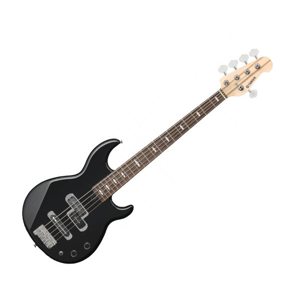 Yamaha BB425 5 String Alder SS Pickup Electric Bass Guitar - Black (BB 425)
