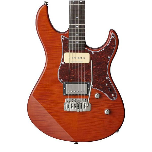 Yamaha PAC611VFM Alder Maple Humbucker Electric Guitar Caramel Brown (PAC611 PAC611VFM)
