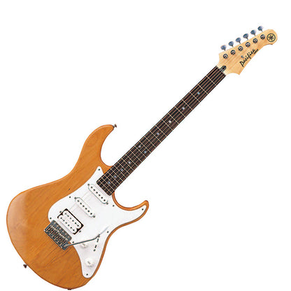 Yamaha PAC112J Alder SSH 6 String Solidbody Electric Guitar - Yellow Natural Satin (PAC 112J)