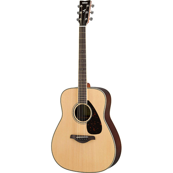 Yamaha FG830 41" Dreadnought Solid Sitka Spruce Top Acoustic Guitar Natural (FG 830)