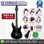 Yamaha RGX A2 Alder 2 Humbucker Electric Guitar Jet Black (RGXA2)
