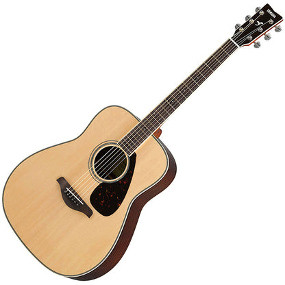 Yamaha FG830 41" Dreadnought Solid Sitka Spruce Top Acoustic Guitar Natural (FG 830)