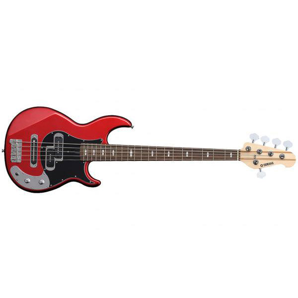 Yamaha BB425X 5 String Alder SS Pickup Electric Bass Guitar Red