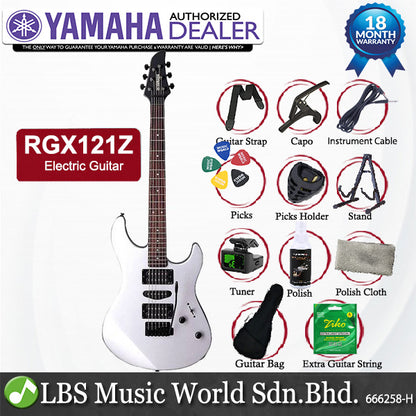 Yamaha RGX121Z Alder 2 Electric Guitar Flat Silver (RGX121 RGX 121Z)