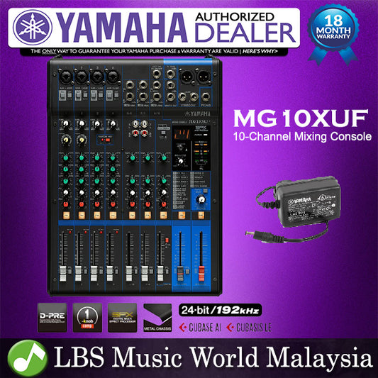 Yamaha MG10XUF 10 Channel Mixing Console Analogue Mixer (MG10 MG010XUF)