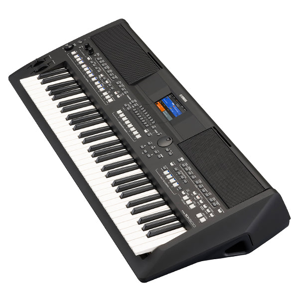 Yamaha PSR-SX600 61 Key Arranger Workstation Keyboard Intermediate Package (PSRSX600 PSR SX600)