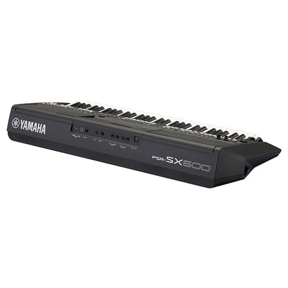 Yamaha PSR-SX600 61 Key Arranger Workstation Keyboard Intermediate Package (PSRSX600 PSR SX600)