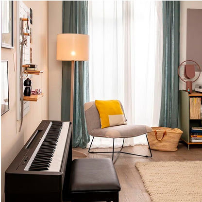 Yamaha P-145 88 Key Digital Piano with KB01 Keyboard Bench - Black (P145)