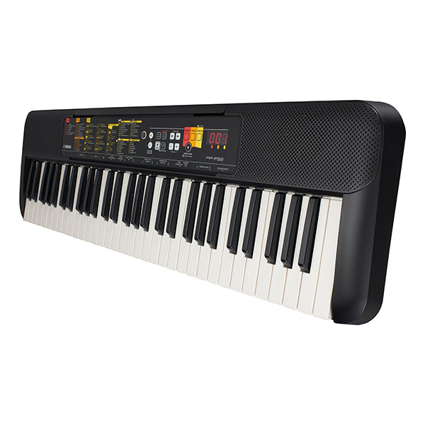 Yamaha PSR-F52 Electronic Portable Keyboard Intermediate Piano Package (PSRF52 PSR F52)