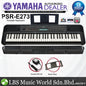 Yamaha PSR-E283 61 Keys Portable Keyboard with Adapter & Music Rest (PSRE283 PSRE273)