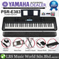 Yamaha PSR-E383 61keys Keyboard With sustain Pedal Cover and Stand (PSRE383 PSR E383)