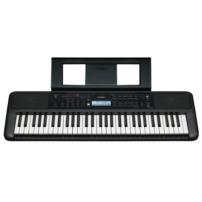 Yamaha PSR-E383 61keys Keyboard With sustain Pedal Cover and Stand (PSRE383 PSR E383)