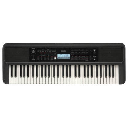Yamaha PSR-E383 61 keys Keyboard Deluxe Package with Sustain Pedal (PSRE383 PSR E383)