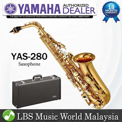 Yamaha YAS-280 Saxophone Student Alto Sax (YAS280 YAS 280)