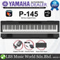Yamaha P-145 88 Key Digital Piano with Original Adapter - Black (P145)