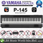 Yamaha P-145 88 Key Digital Piano with Original Adapter - Black (P145)
