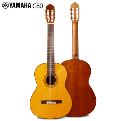 Yamaha C80 II Full Size Classical Guitar Beginner Package (C80II)