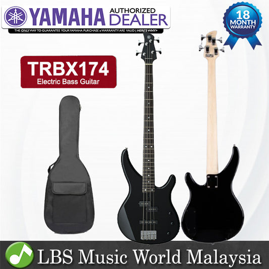 YAMAHA TRBX174 4 String Electric Bass Basses Bundle Student Beginner Series (TRBX 174)