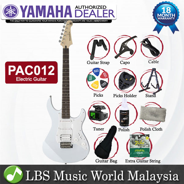 Yamaha PAC012 Double Cutaway Electric Guitar Pacifica Guitar (PAC-012)