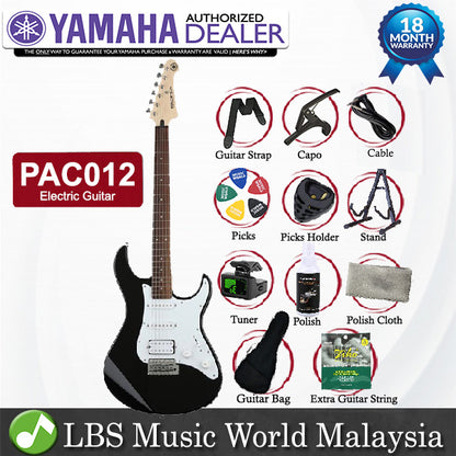 Yamaha PAC012 Double Cutaway Electric Guitar Pacifica Guitar (PAC-012)