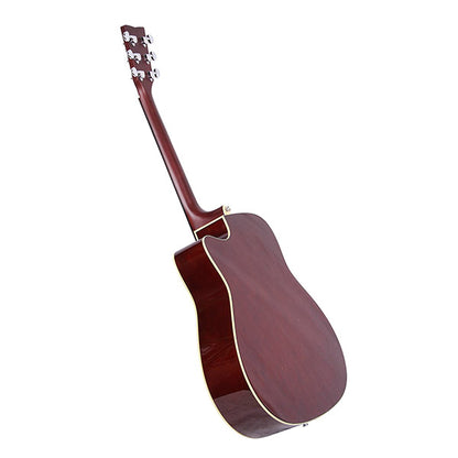 Yamaha FX370C Dreadnought Cutaway Acoustic Electric Guitar With Rosewood Fingerboard - Natural (FX-370C FX 370C)