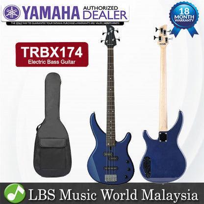 YAMAHA TRBX174 4 String Electric Bass Basses Bundle Student Beginner Series (TRBX 174)