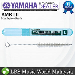 Yamaha AMB-LII Mouthpiece Brush Cleaner Large Mouthpiece for Woodwind and Brass Instrument (AMBLII AMB LII)