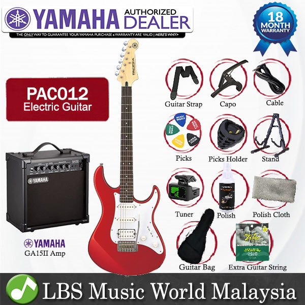 Yamaha PAC012 Double Cutaway Electric Guitar Pacifica Guitar (PAC-012)