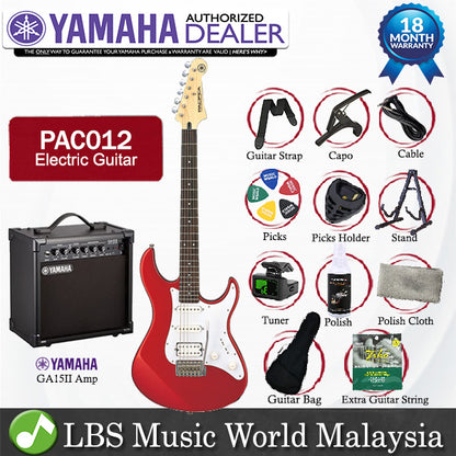 Yamaha PAC012 Double Cutaway Electric Guitar Pacifica Guitar (PAC-012)