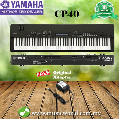 Yamaha CP40 Stage 88 Key Wooden Key Stage Piano Hammer Action Keybed (CP 40)