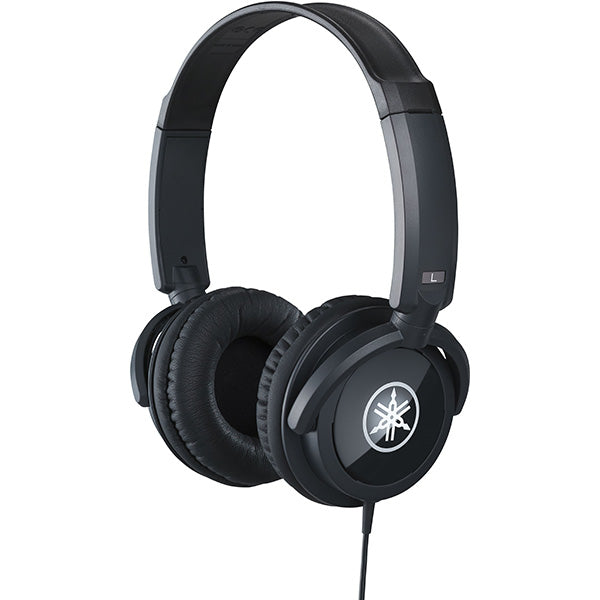 Yamaha HPH-100 Headphone Dynamic Closed Back Rotatable Headphones for Instrument Black (HPH100 HPH100B)